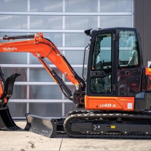 2025 Kubota U48-5 Compact Excavator with Angle Blade